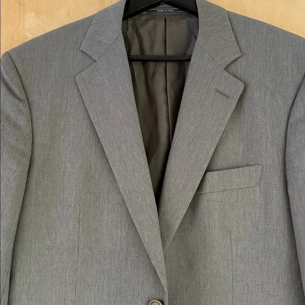 Cerruti 1881 Gray Men's Wool Blazer
